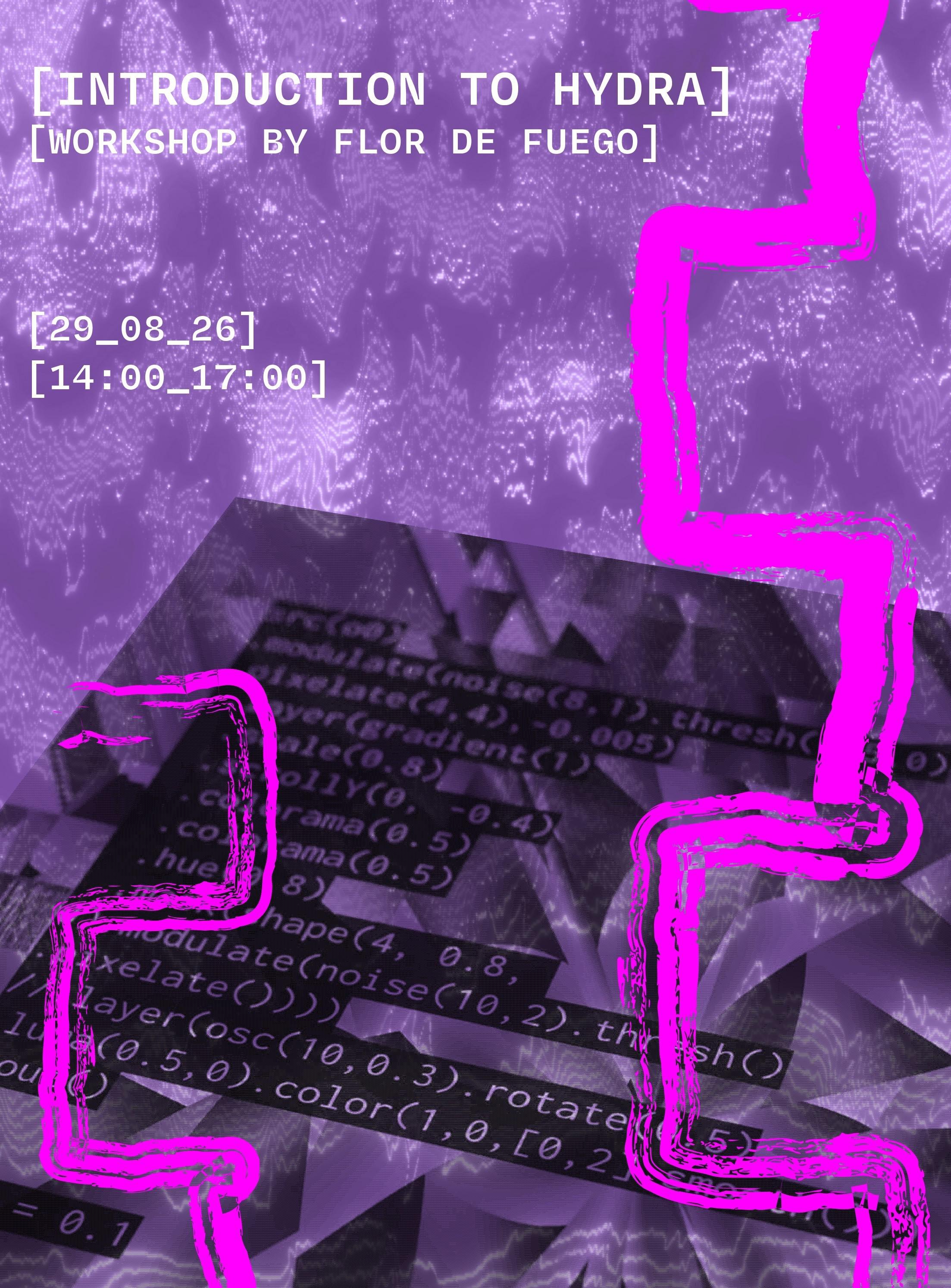 Workshop at BlaBlaLab: Introduction to Hydra with Flor de Fuego