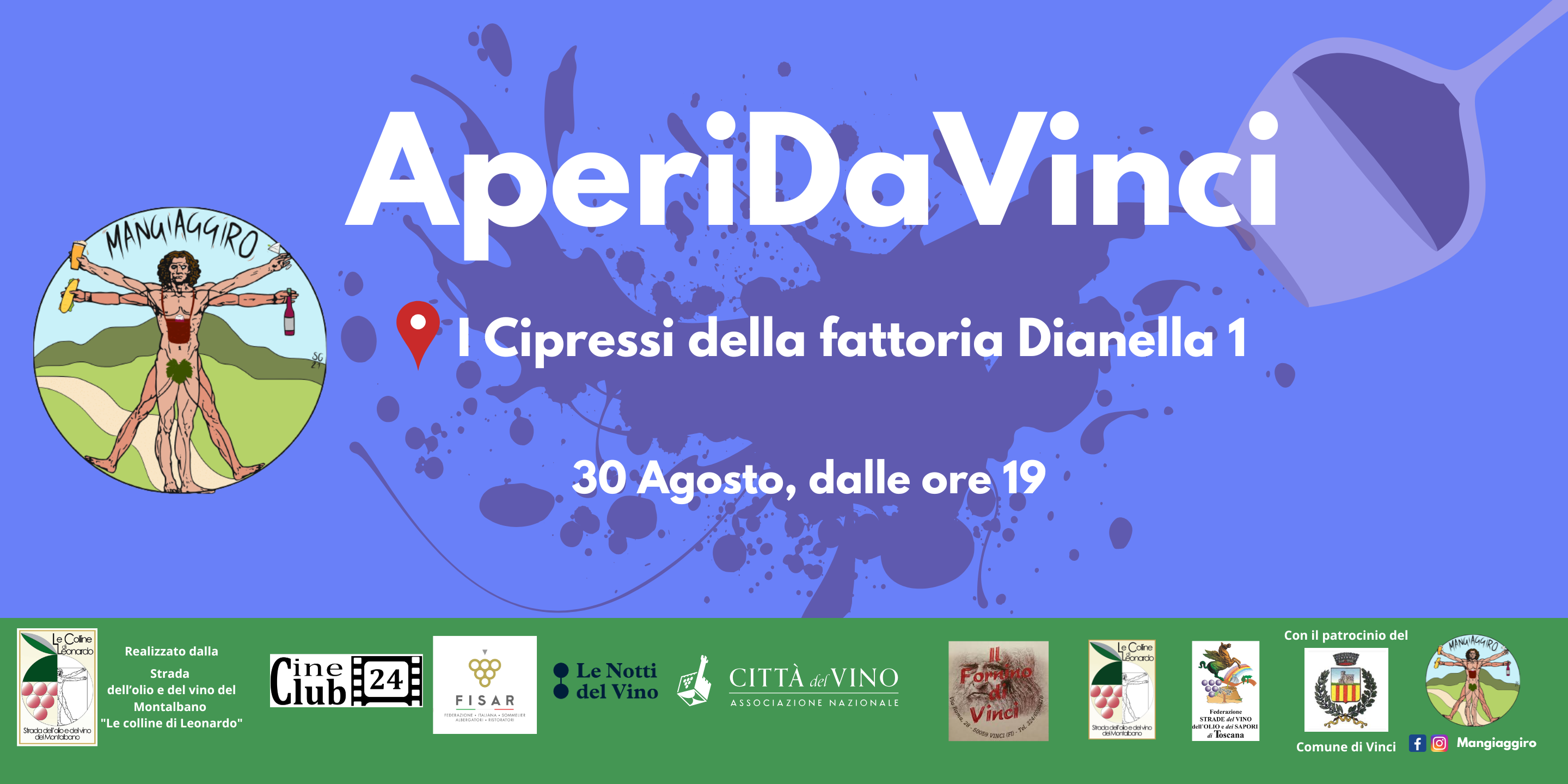 AperiDaVinci : Calici di cinema Dianella