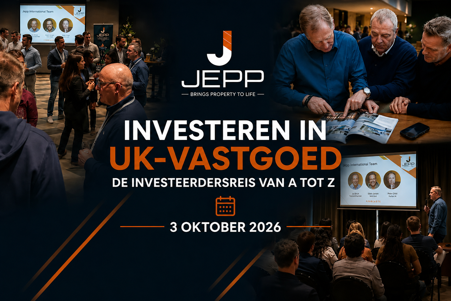 Kennis, Contacten en Kansen. De UK investeerdersreis van A to Z.