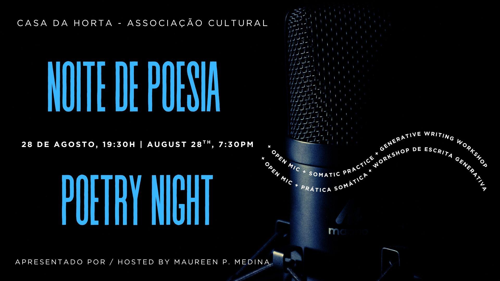 NOITE DE POESIA / POETRY NIGHT