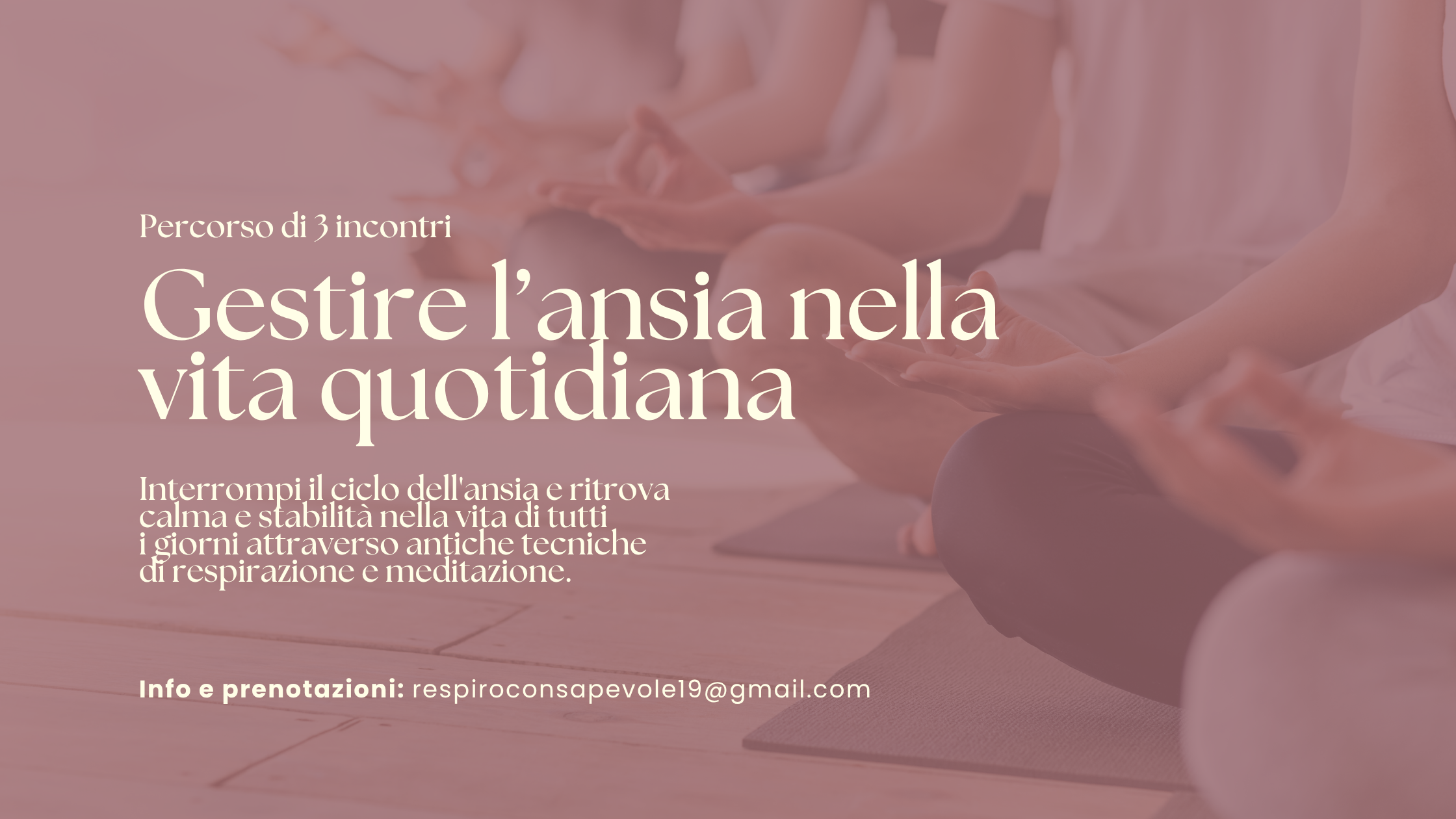 Gestire l'ansia nella vita quotidiana | Respirazione e meditazione