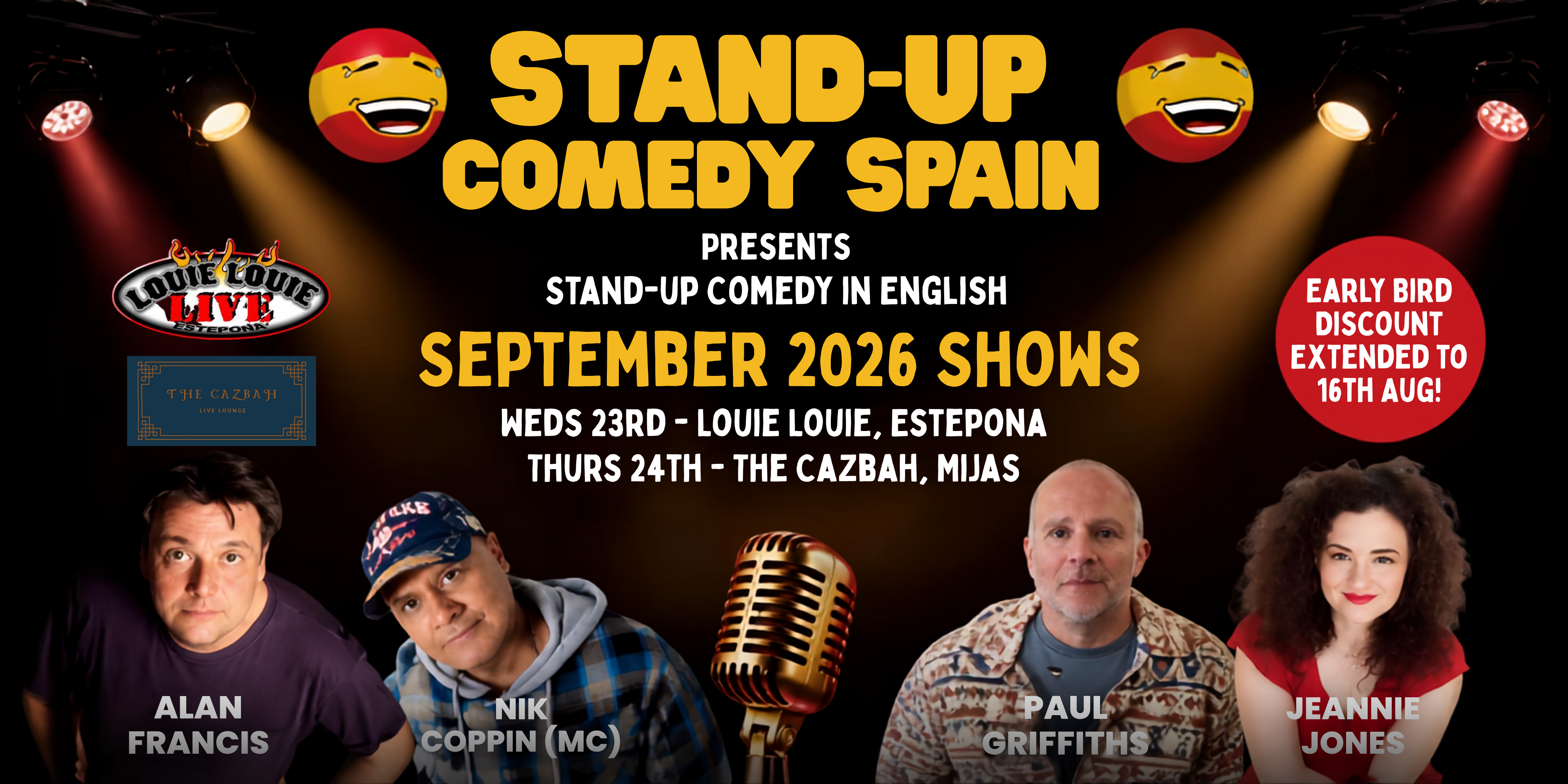 Stand-Up Comedy in English (Mijas)