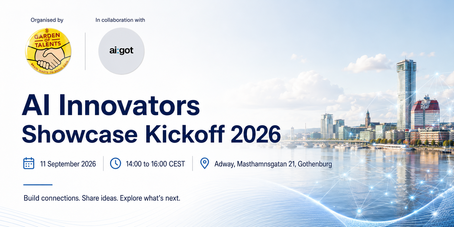 AI Innovators Showcase Kickoff 2026 with AI Gothenburg