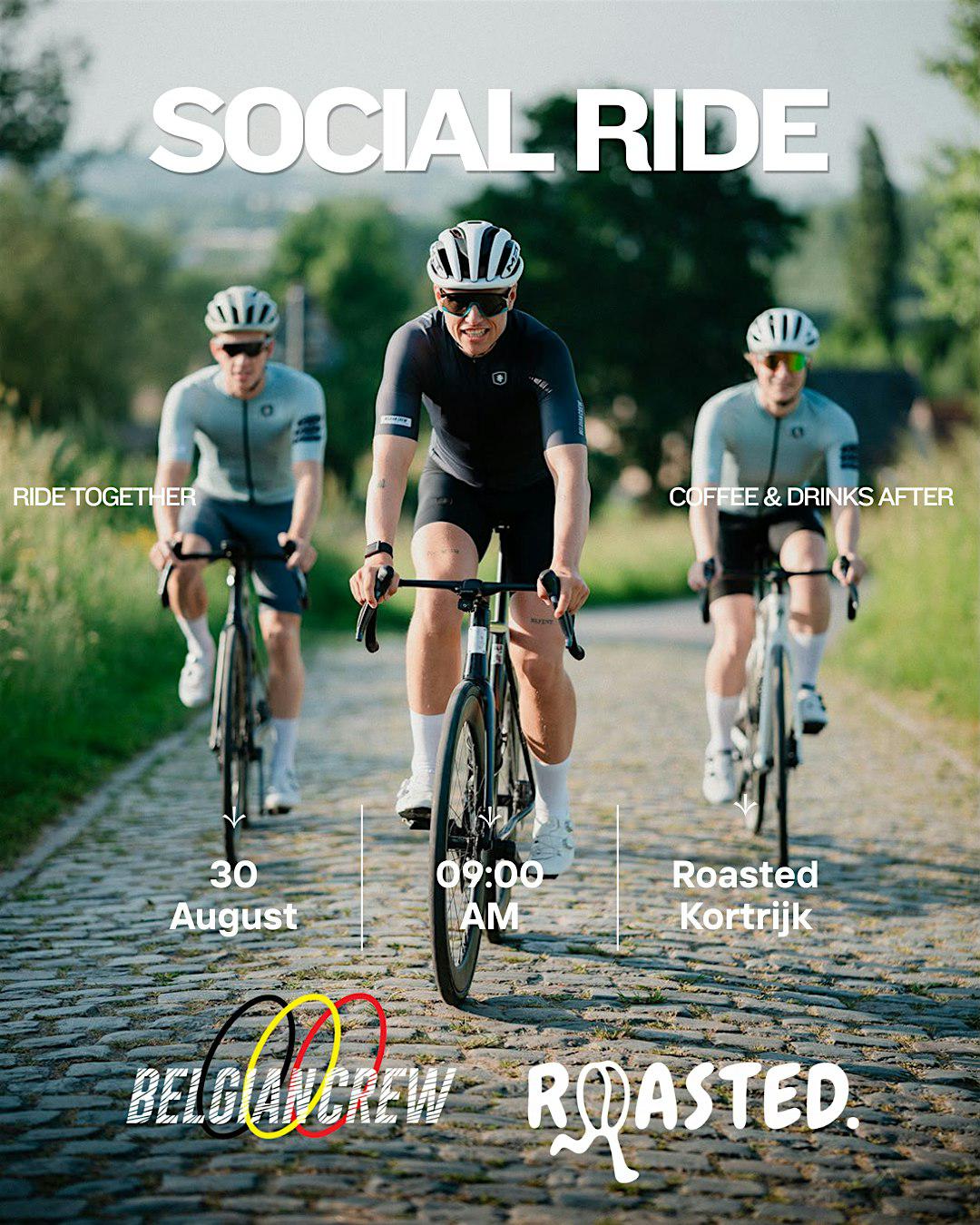 Belgian Crew X Roasted Social Ride