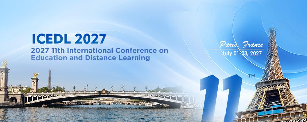 ICEDL 2027 - Paris - Education and Distance Learning