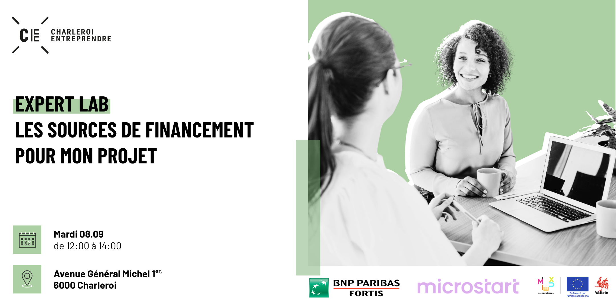 Expert Lab : Les sources de financement pour mon projet