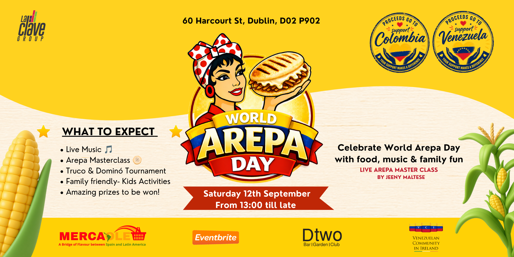 World Arepa Day "Dublin" Charity Event