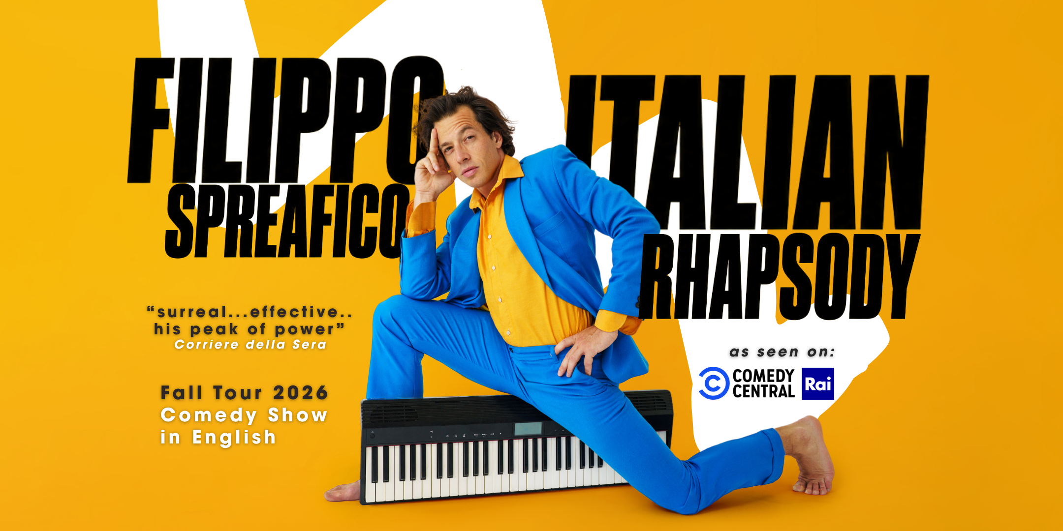 Filippo Spreafico • Italian Rhapsody • Comedy in English