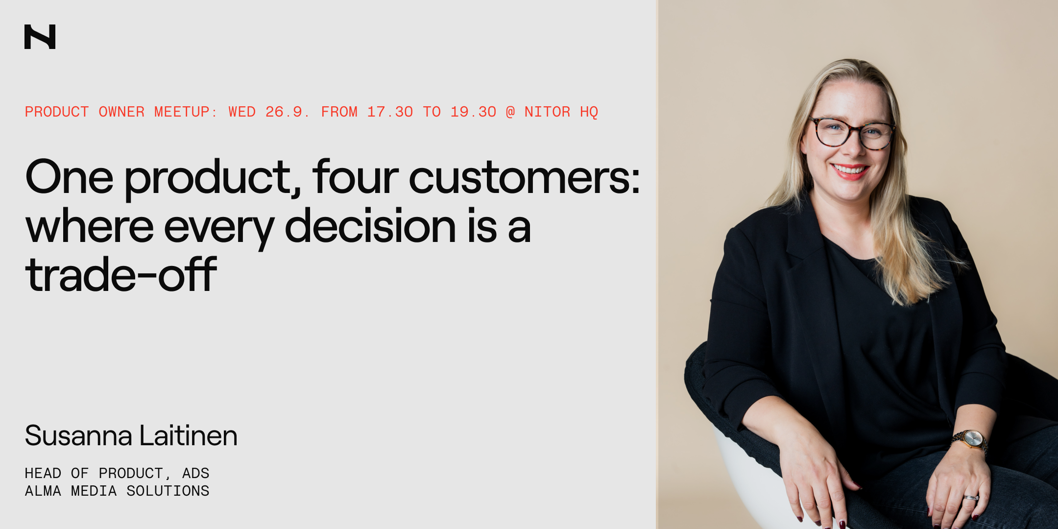 Product Owner meetup August with Alma Media