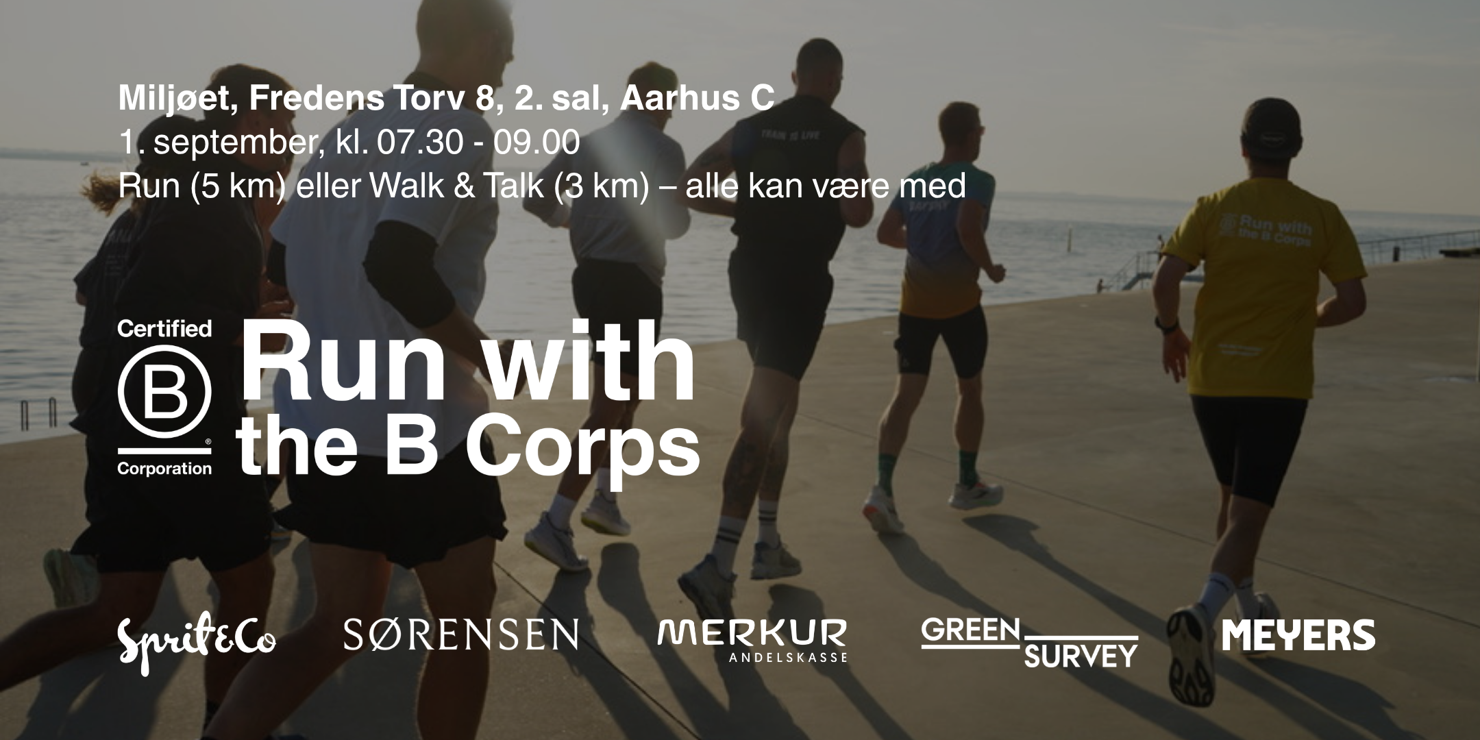 Run with the B Corps ‍| Morgenløb 1. sept i Aarhus
