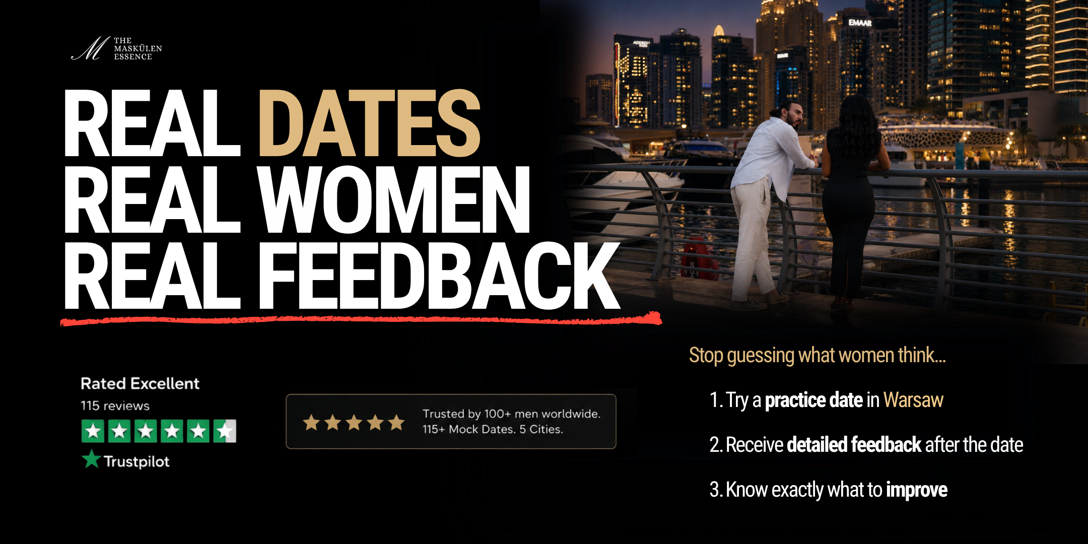 Stop guessing what women think after dates.