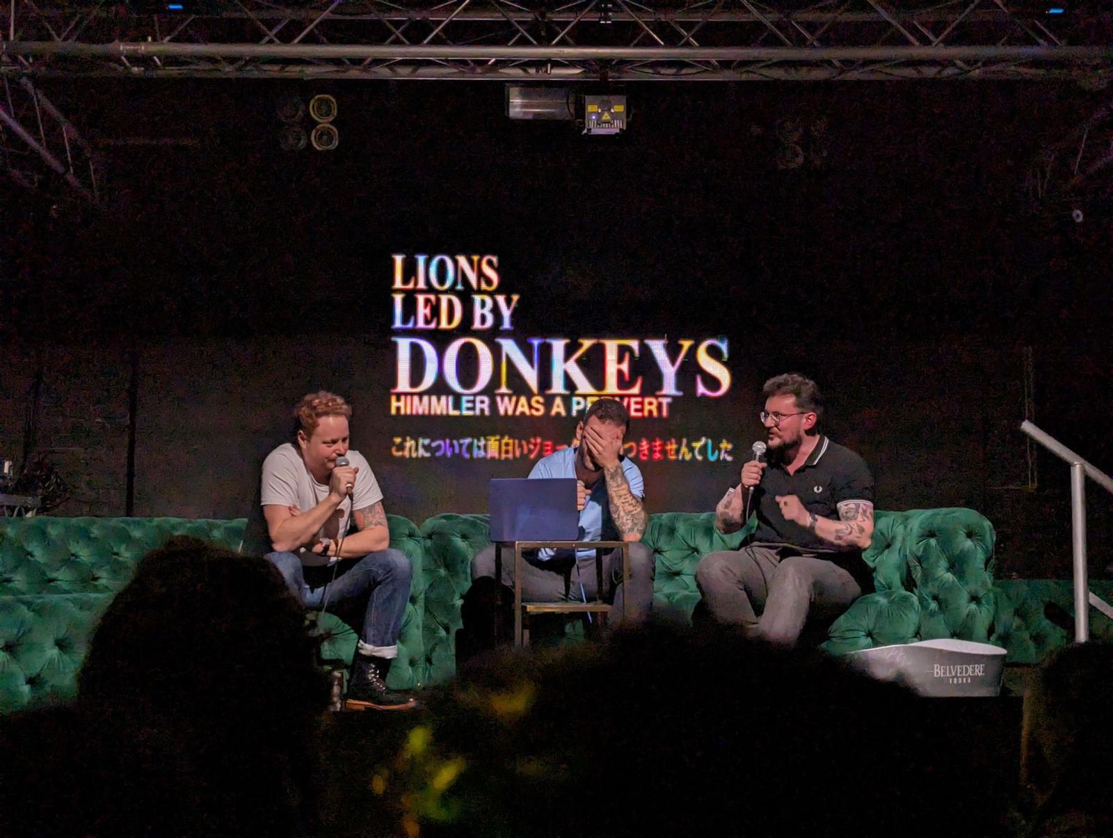 Lions Led By Donkeys Podcast LIVE IN CORK 26th September